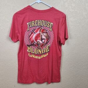 Firehouse Blonde Red SS Graphic Tee Medium (5256)